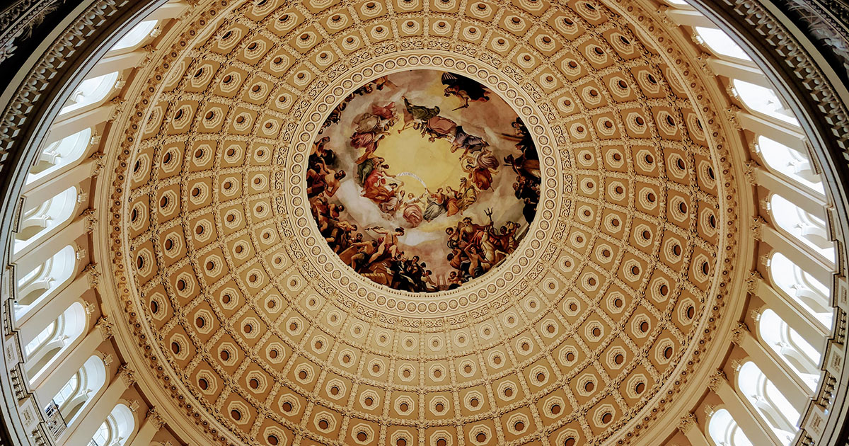 The Capitol Dome at the U.S. Capitol Building